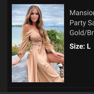 Off the shoulder dress